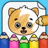 Jeux de dessin: coloriage bébé icon