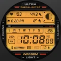 ULTRA Digital Retro watch face icon