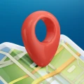 Cartes hors ligne, GPS icon