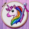 Point de croix magique-couleur icon