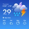 Météo précise. Radar d'orage icon