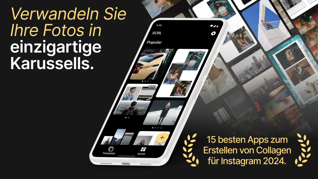 Collage Erstellen: SCRL screenshot 1