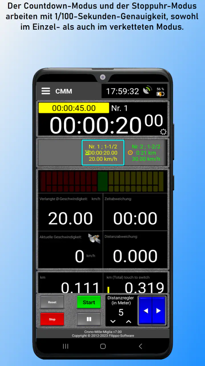 CRONO-MILLE-MIGLIA screenshot 1