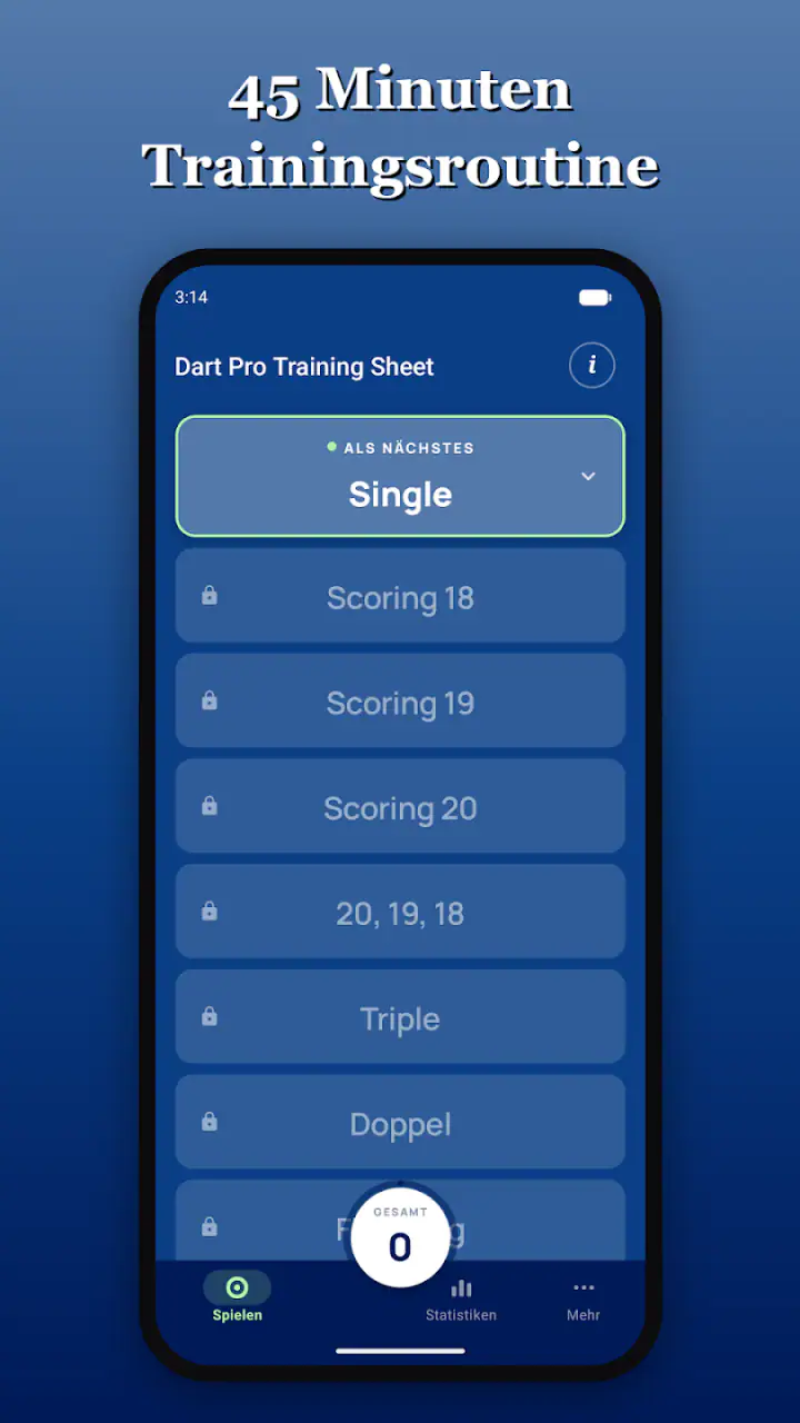 Dart Pro Training Sheet screenshot 1