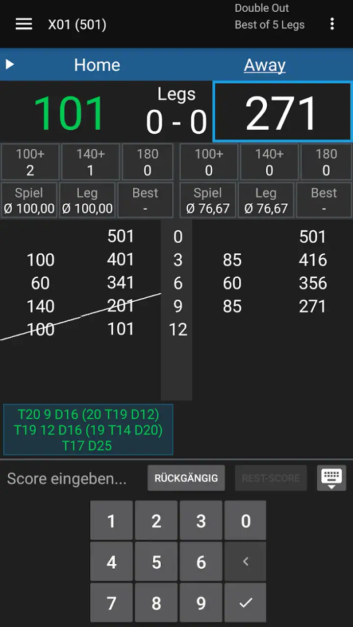 Darts Scorer screenshot 1