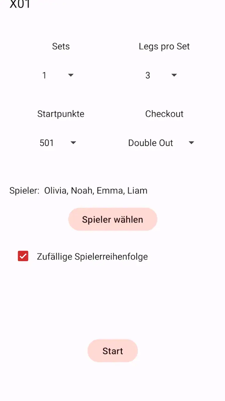 Darts Zähler: Dart Rechner screenshot 1
