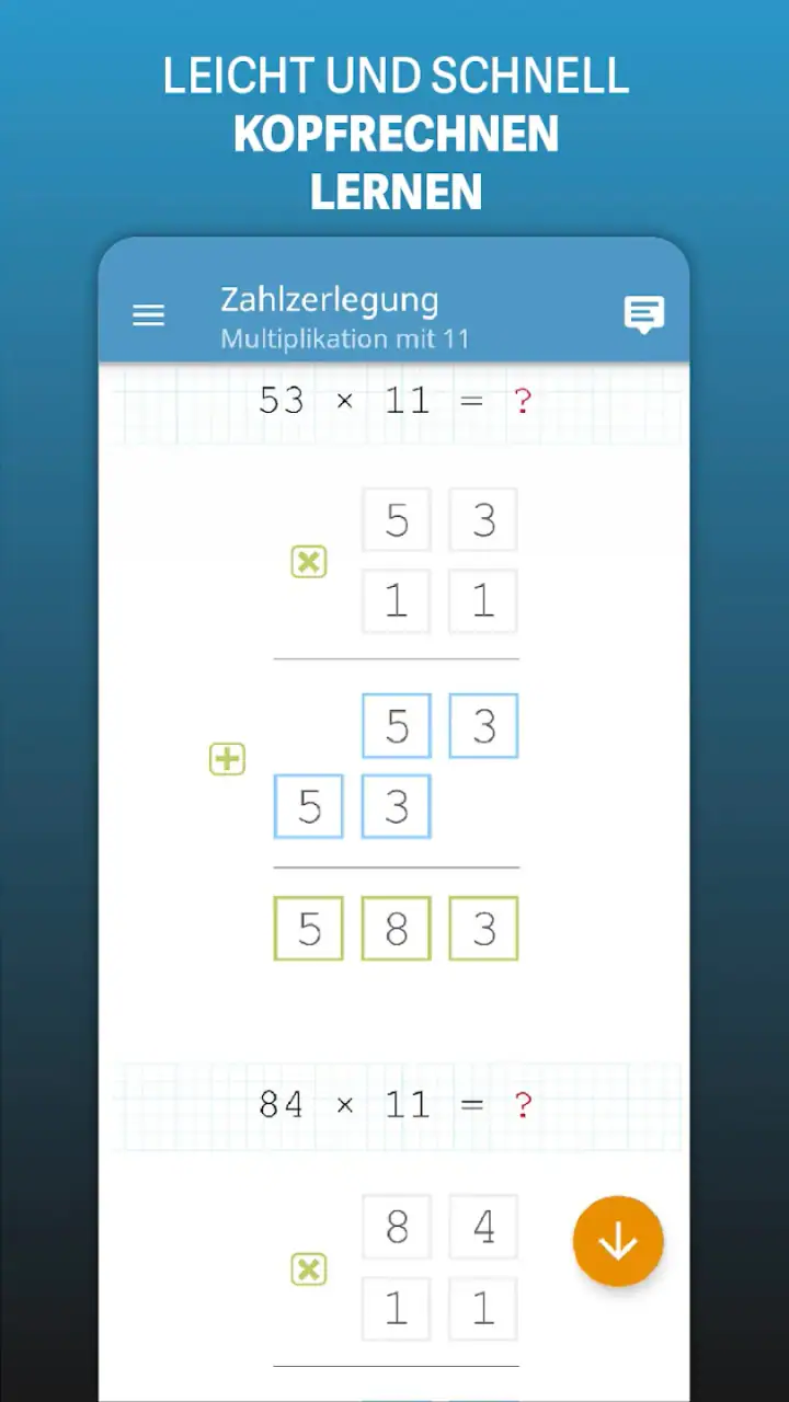 Mathe: Kopfrechnen Trainieren screenshot 1