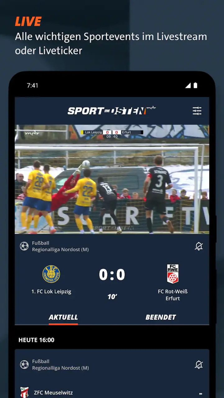 MDR Sport im Osten: Live, News screenshot 1