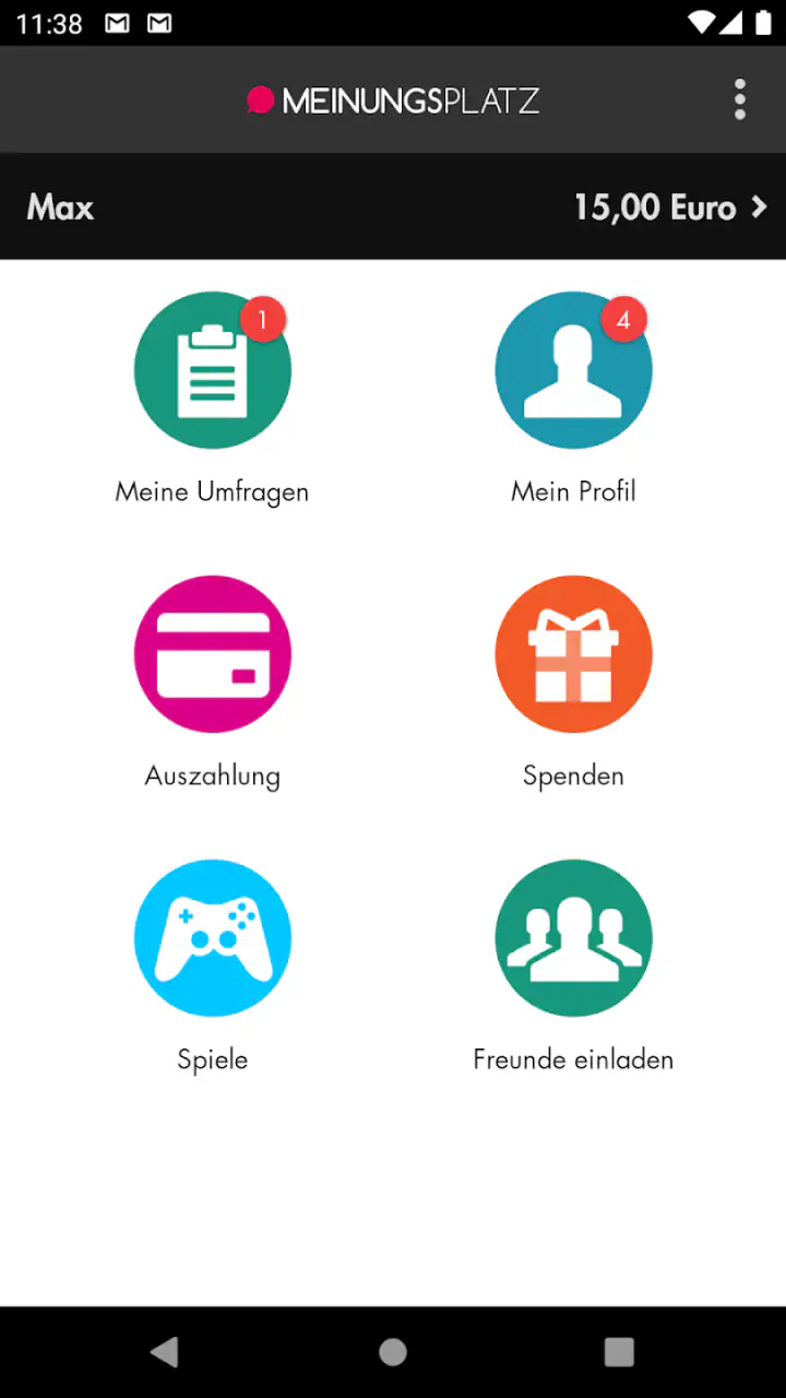 Meinungsplatz screenshot 1