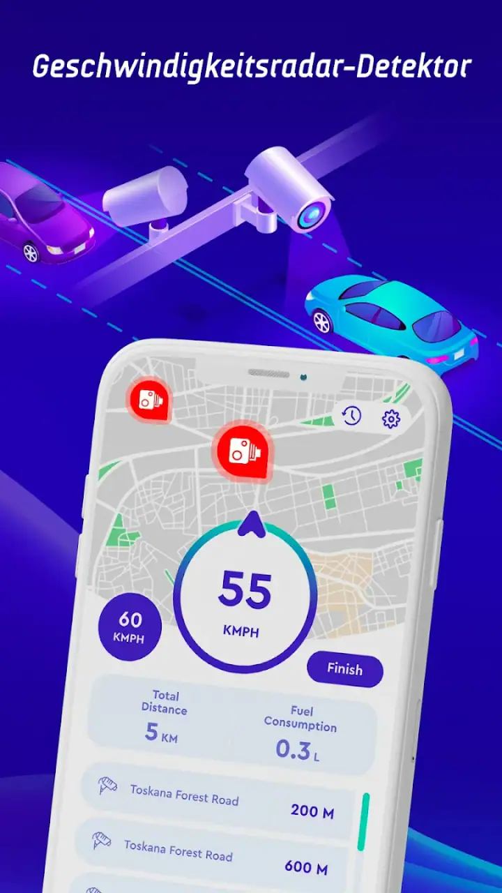 Offline-Karten, GPS,Tachometer screenshot 1