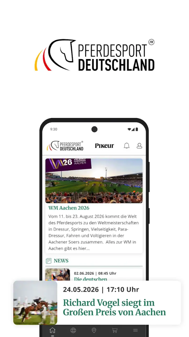 Pferdesport Deutschland screenshot 1
