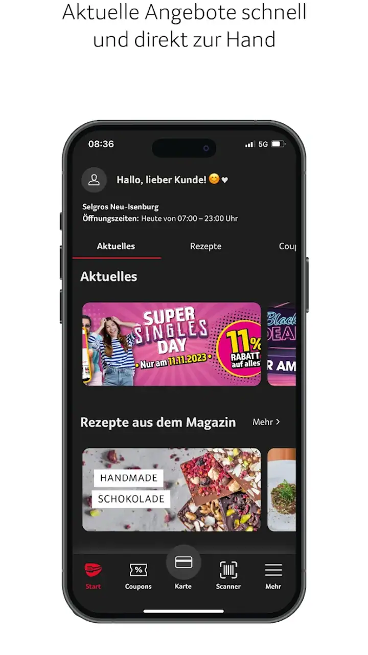 Selgros Deutschland screenshot 1