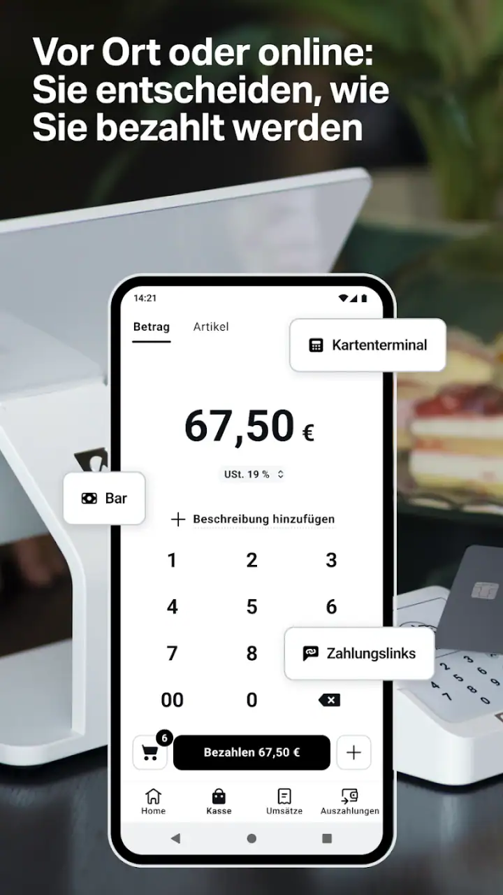SumUp Business: POS & Kasse screenshot 1