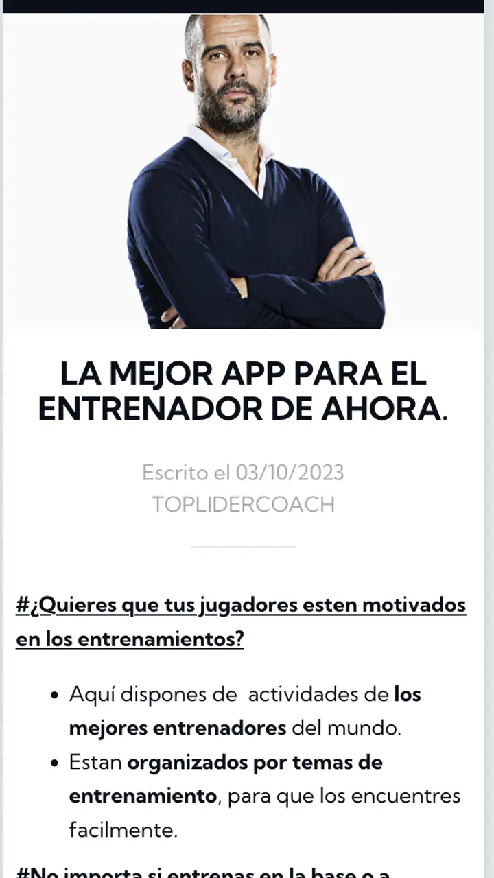 TopLiderCoach screenshot 1