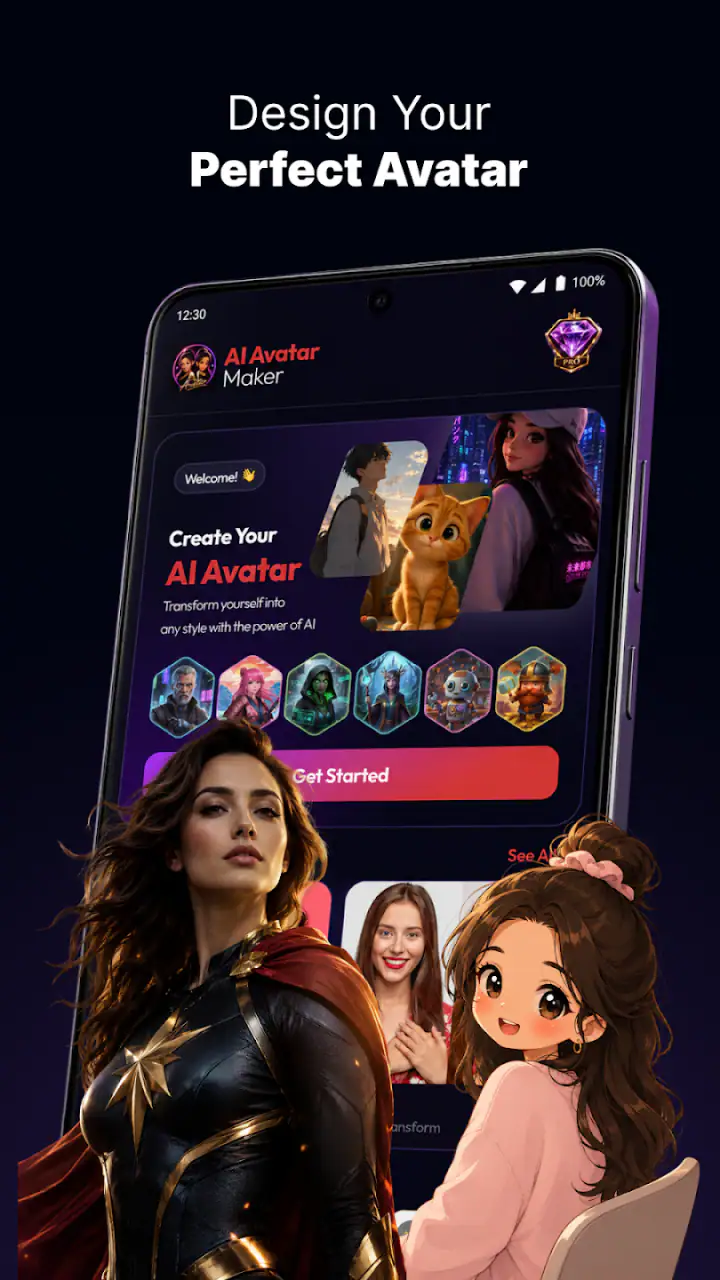 AI Avatar Creator & Cartoonify screenshot 1