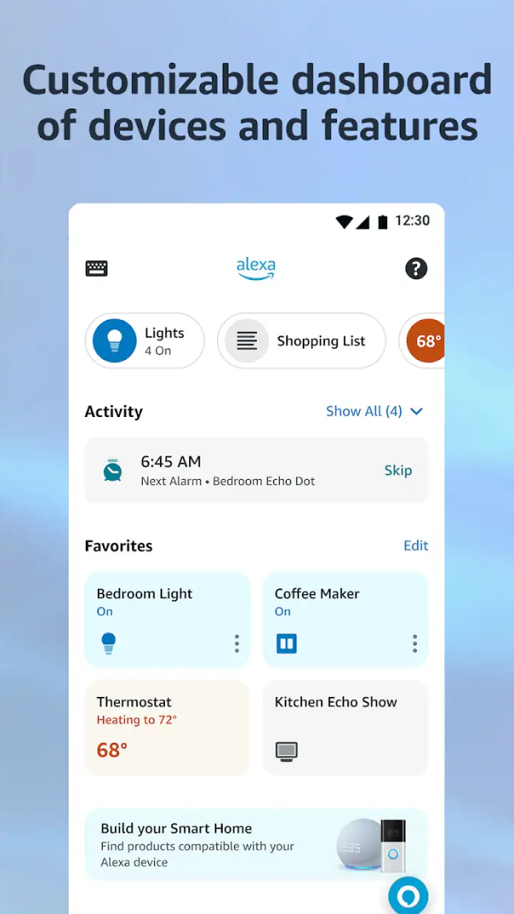 Amazon Alexa screenshot 1