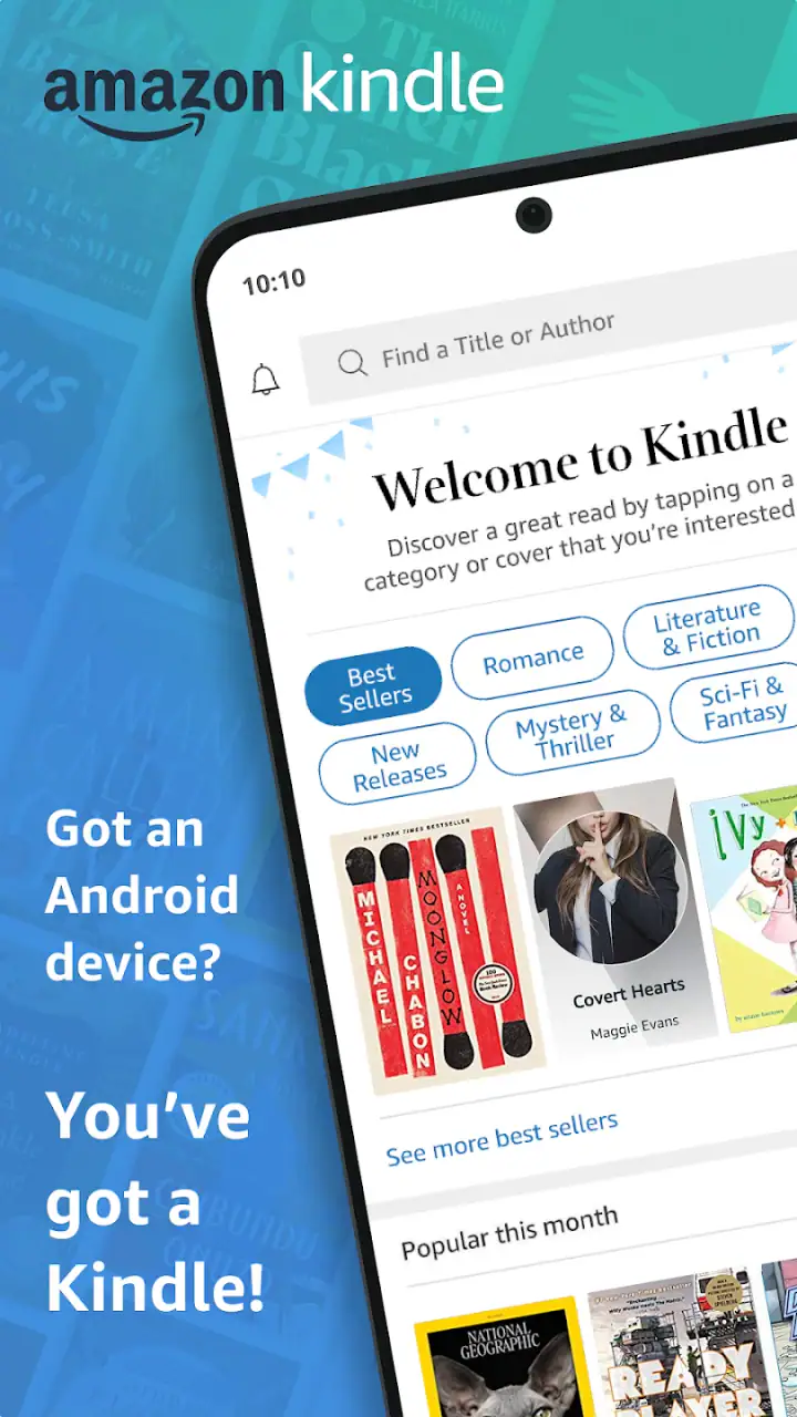 Amazon Kindle screenshot 1