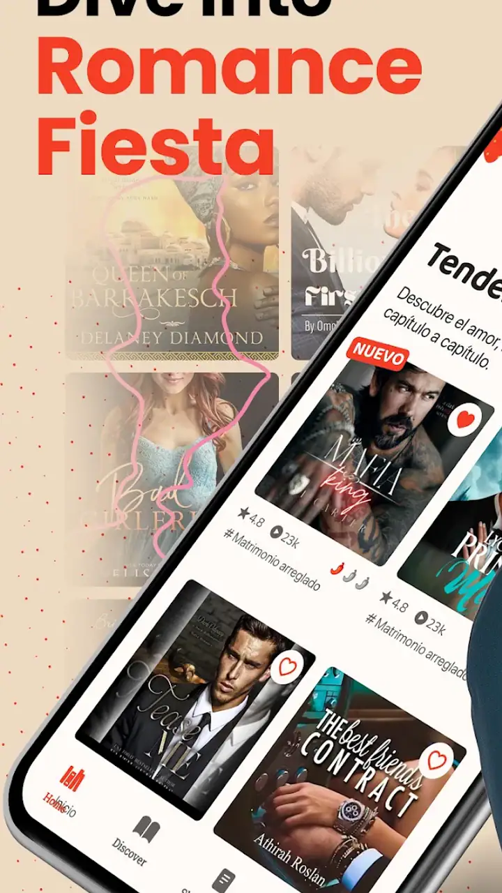 Amora: Romance Novels & Books screenshot 1