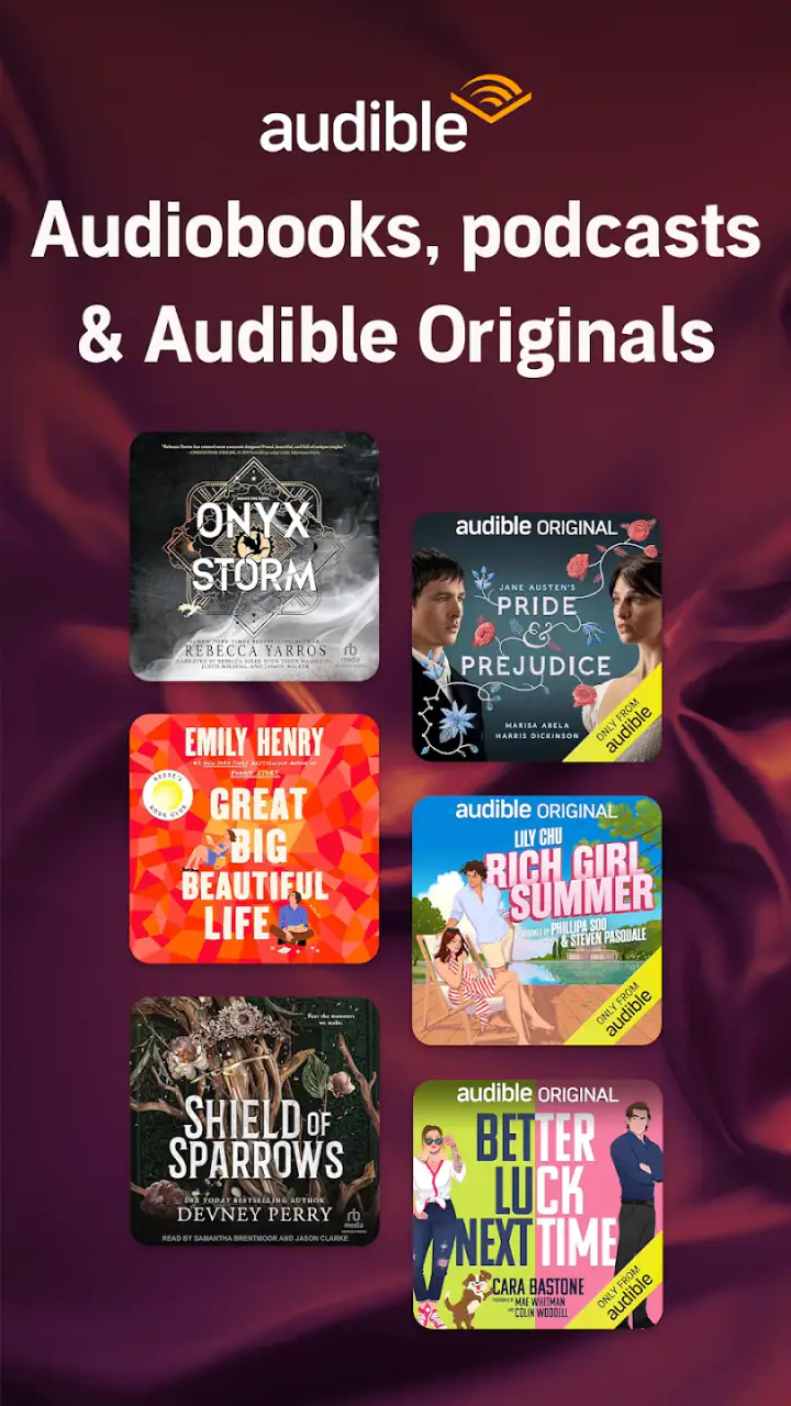 Audible: Audio Entertainment screenshot 1