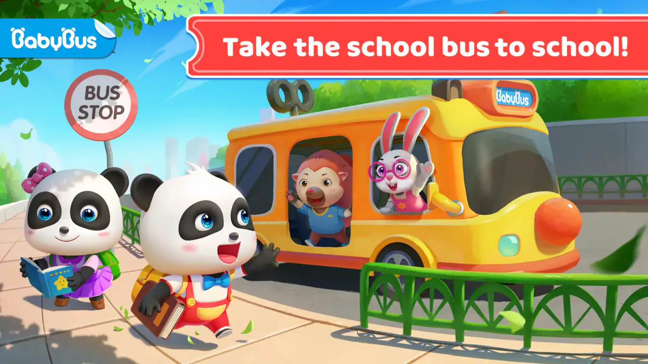 Baby Panda's School Bus screenshot 1