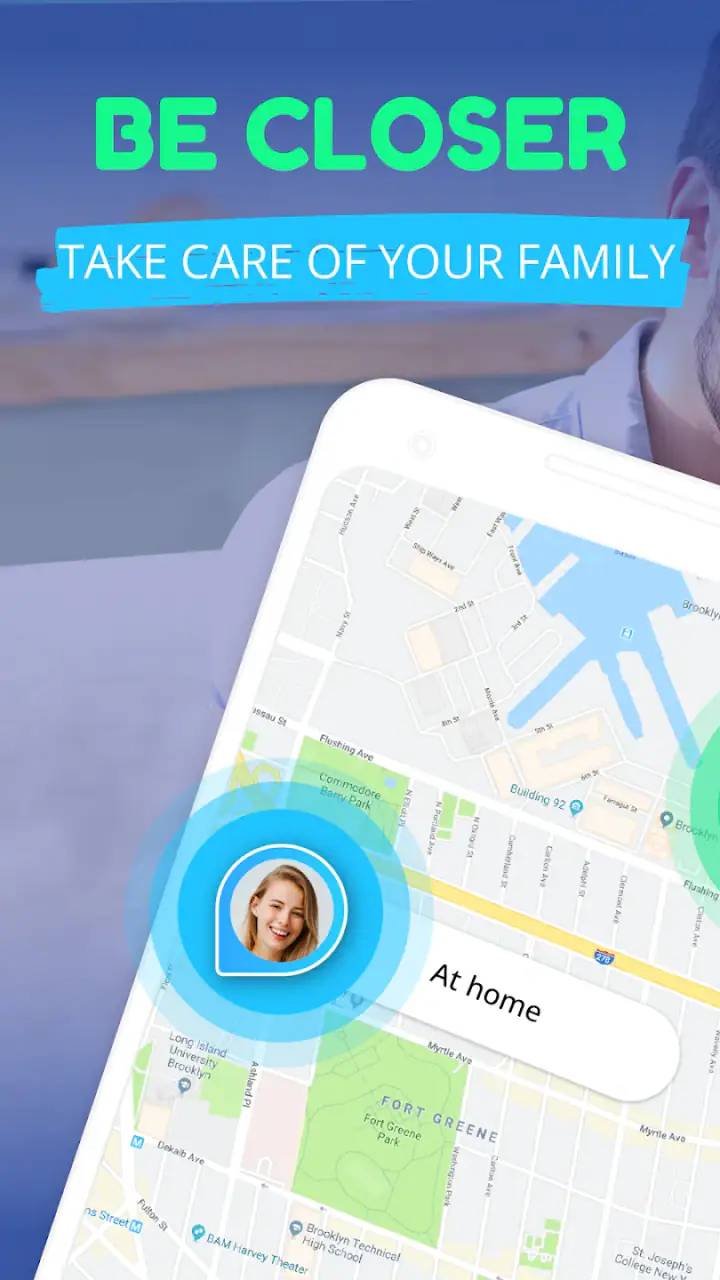 Be Closer: Family location screenshot 1