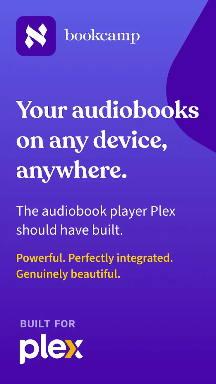 Bookcamp: Audiobooks for Plex screenshot 1
