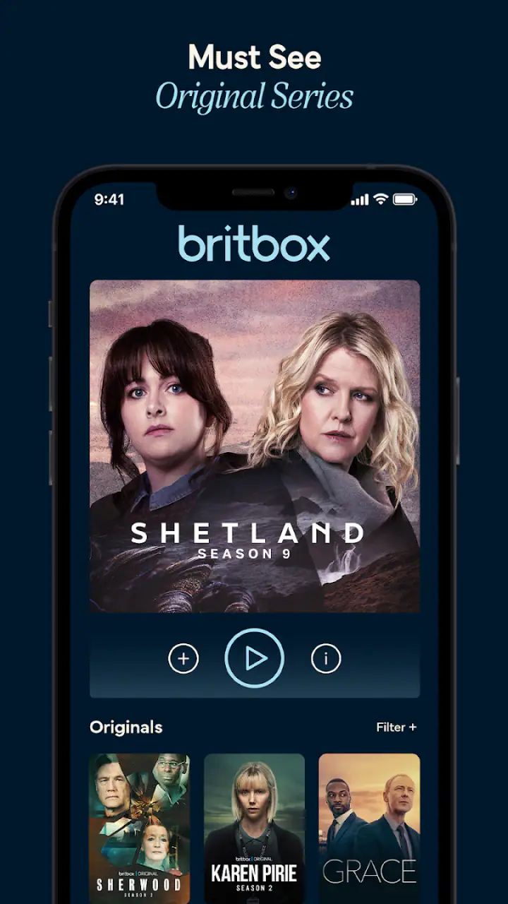 BritBox: Home of British TV screenshot 1