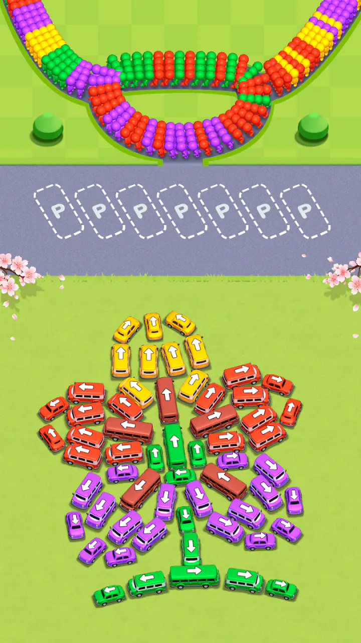 Bus Crowd - Traffic Jam screenshot 1