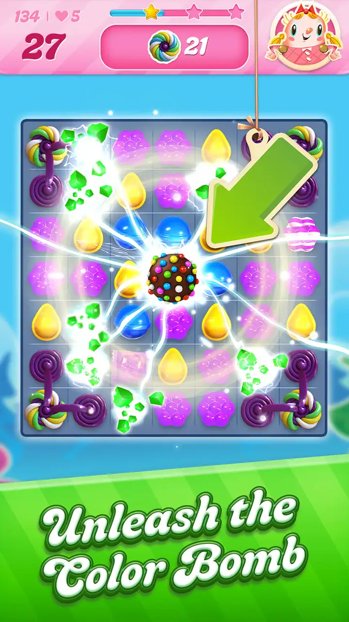 Candy Crush Saga screenshot 1