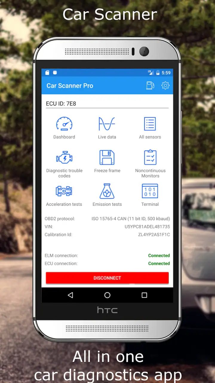 Car Scanner ELM OBD2 screenshot 1