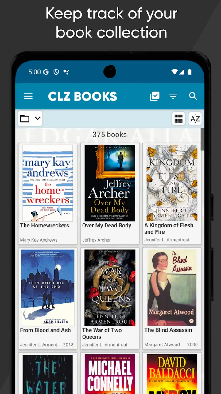 CLZ Books - library organizer screenshot 1
