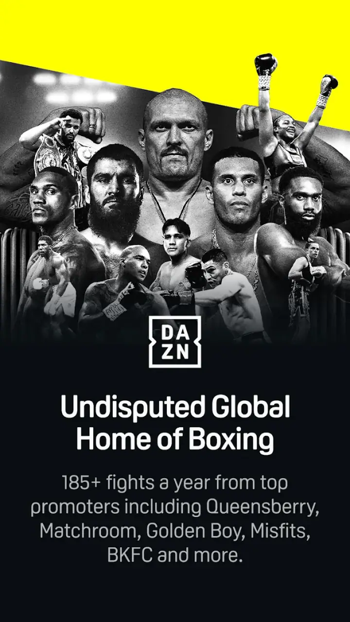 DAZN - Watch Live Sports screenshot 1