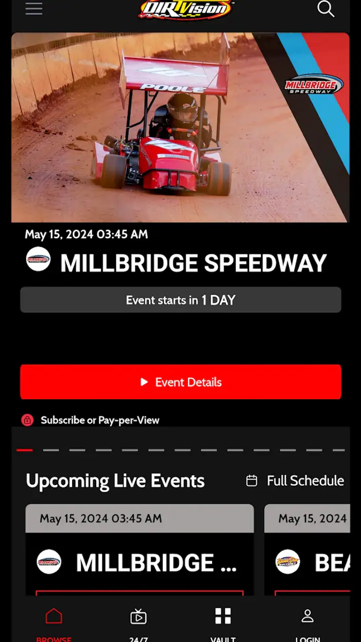DIRTVision screenshot 1