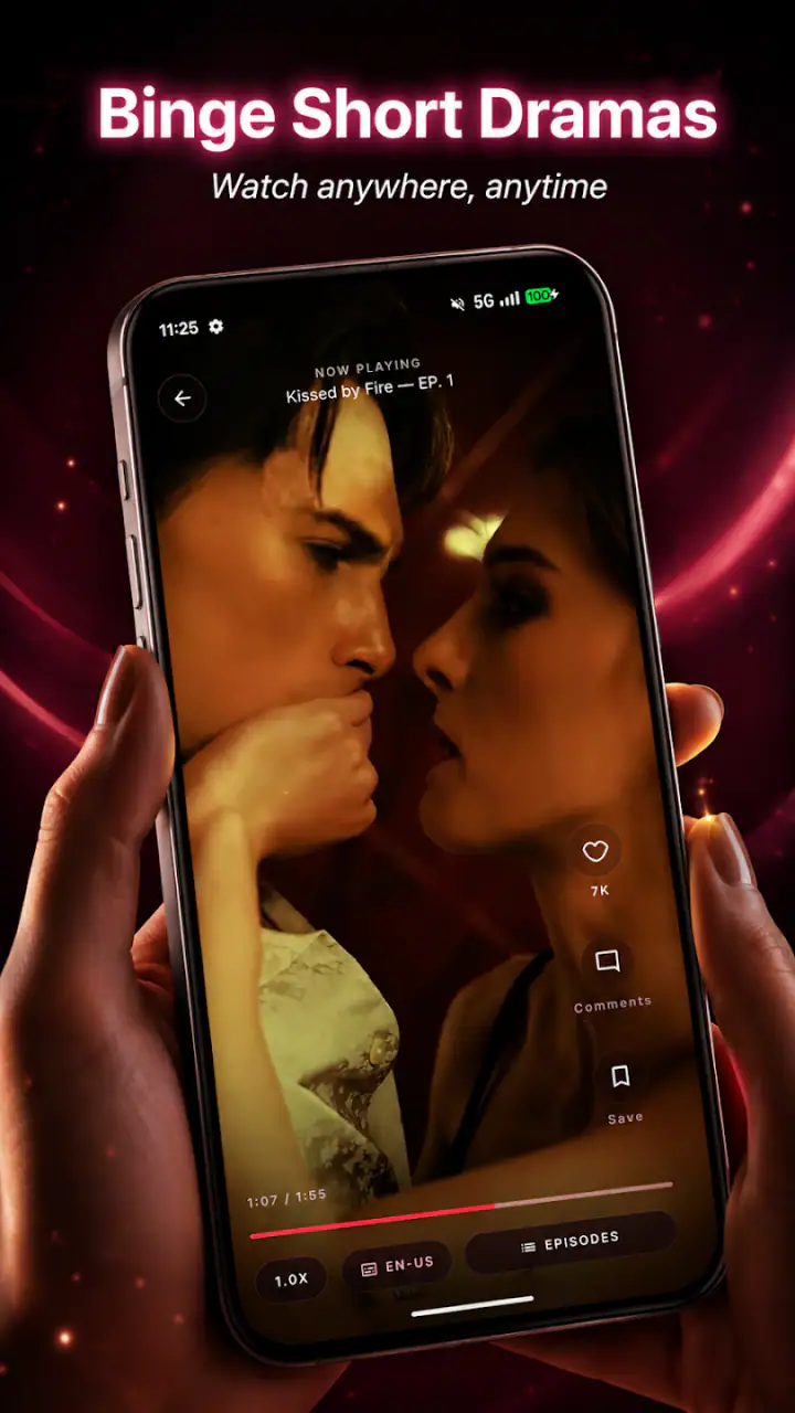 DramaKiss: Short Drama & Reels screenshot 1