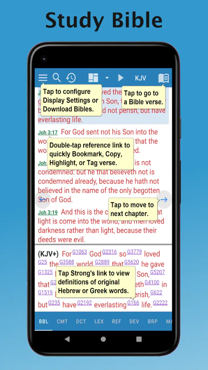e-Sword: Bible Study to Go screenshot 1