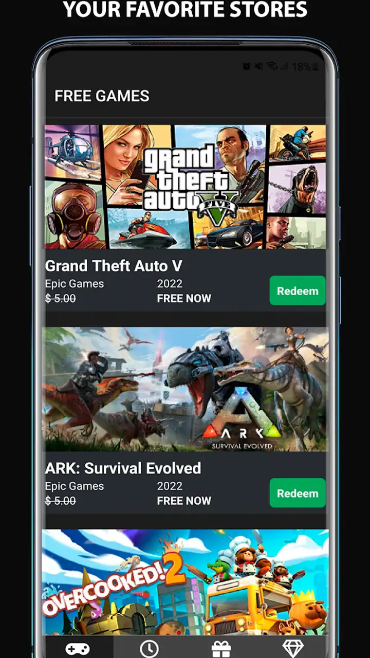 Epic Freebie Games Radar screenshot 1