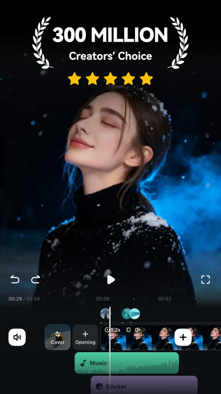 Filmora: AI Video Editor&Maker screenshot 1