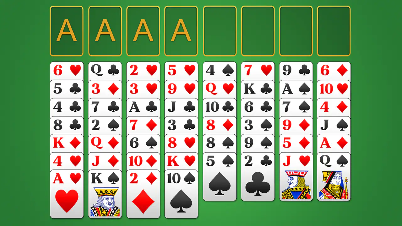 FreeCell Solitaire screenshot 1