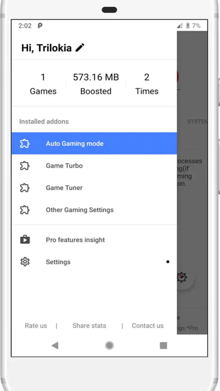 Gamers GLTool with Game Tuner screenshot 1