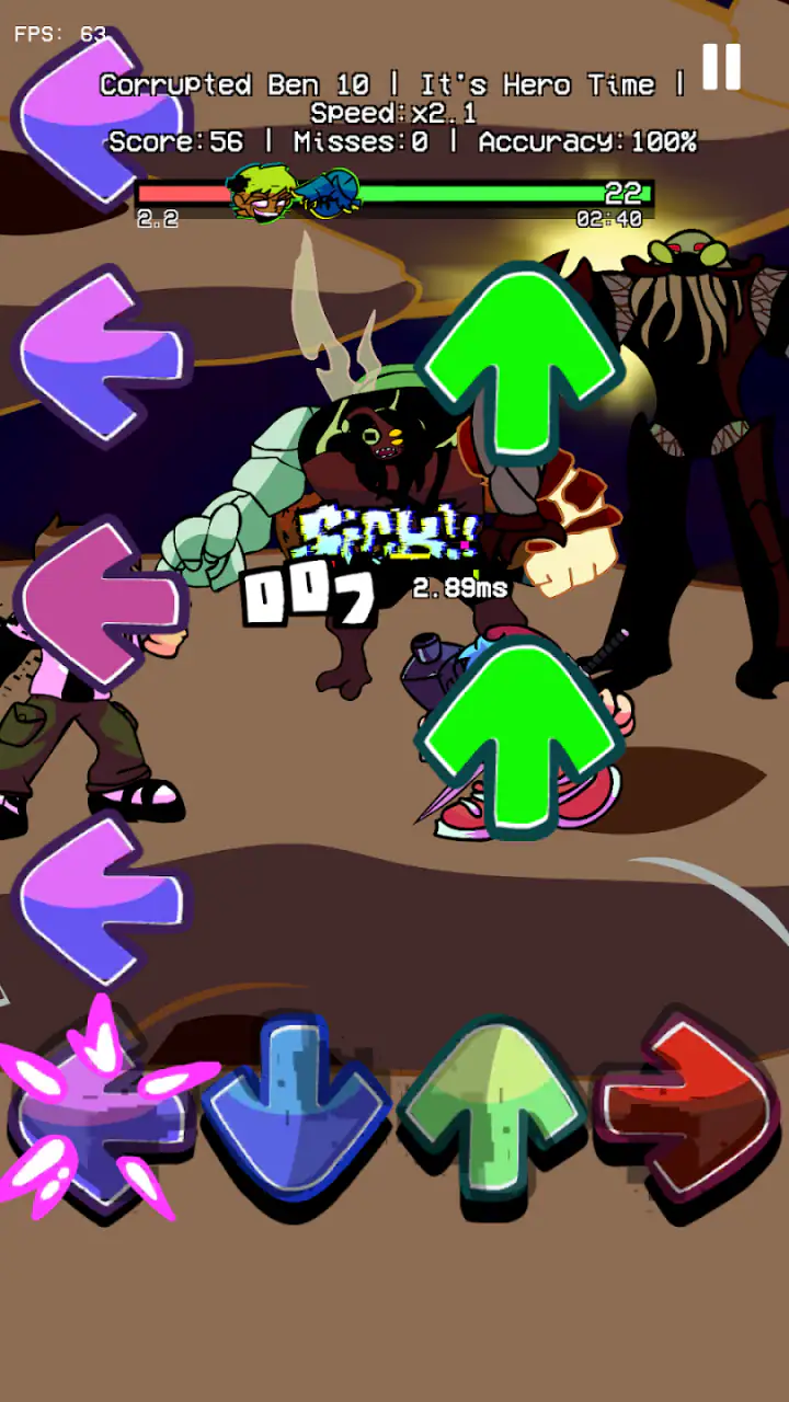 Glitched Legends Battle Finn screenshot 1