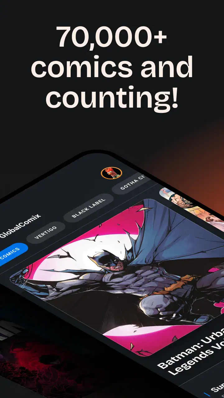 GlobalComix: Comics and Manga screenshot 1