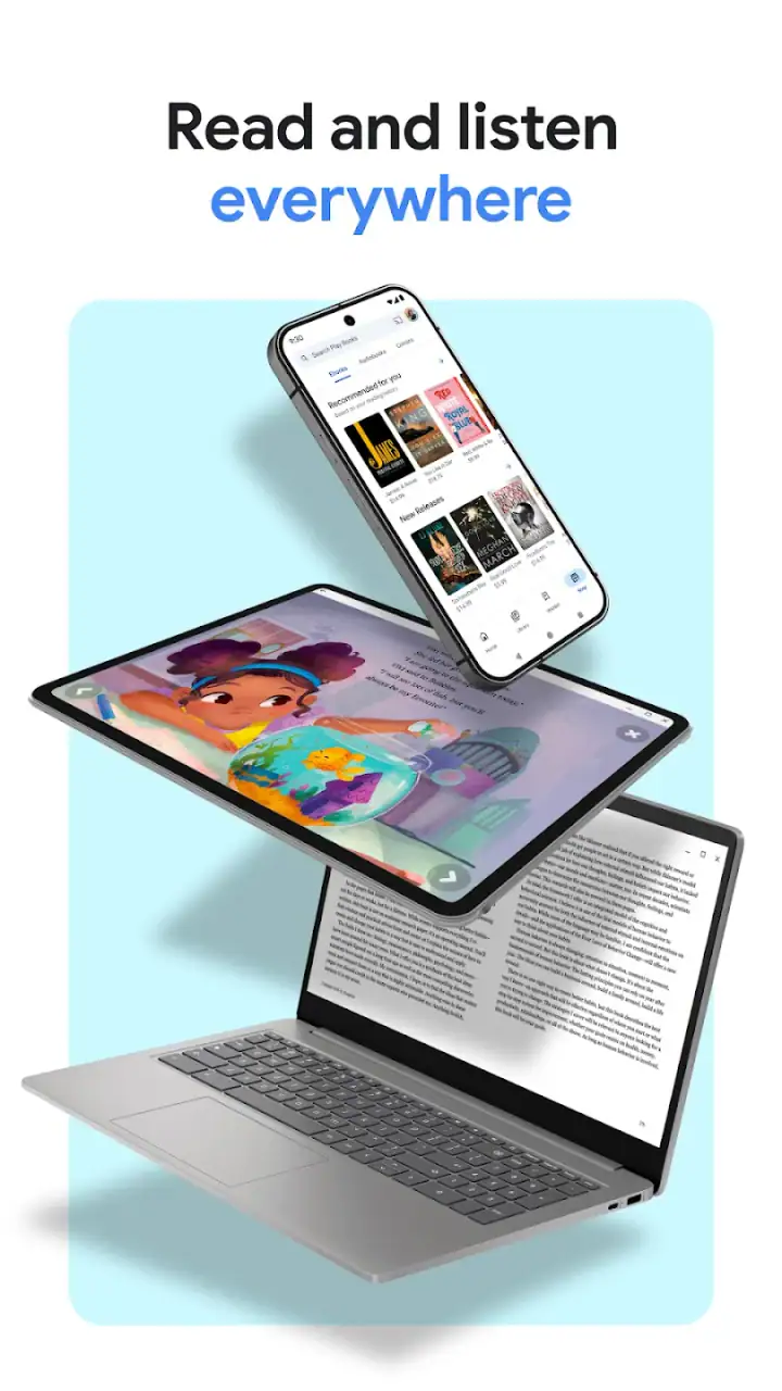 Google Play Books & Audiobooks screenshot 1