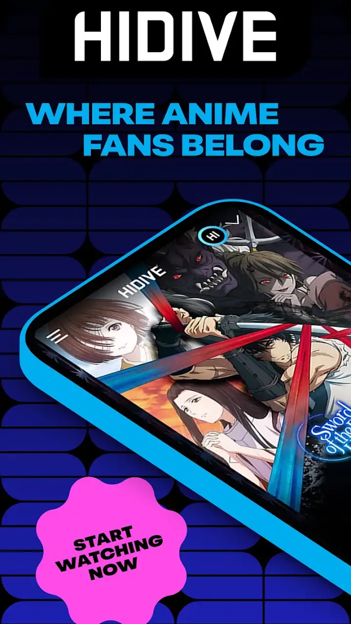 HIDIVE screenshot 1