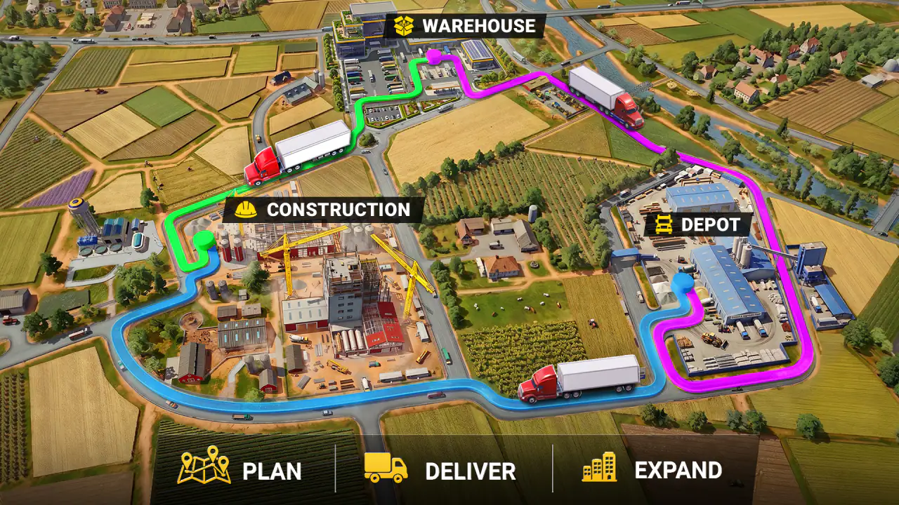 Highway Heroes: Truck Manager screenshot 1
