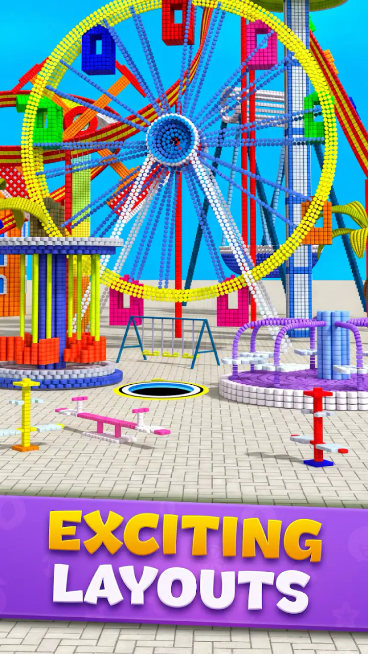 HoleCraft - Black Hole 3D Game screenshot 1