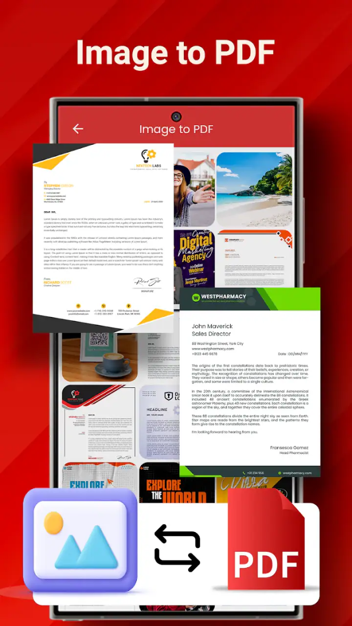 Image to PDF - PDF Converter screenshot 1