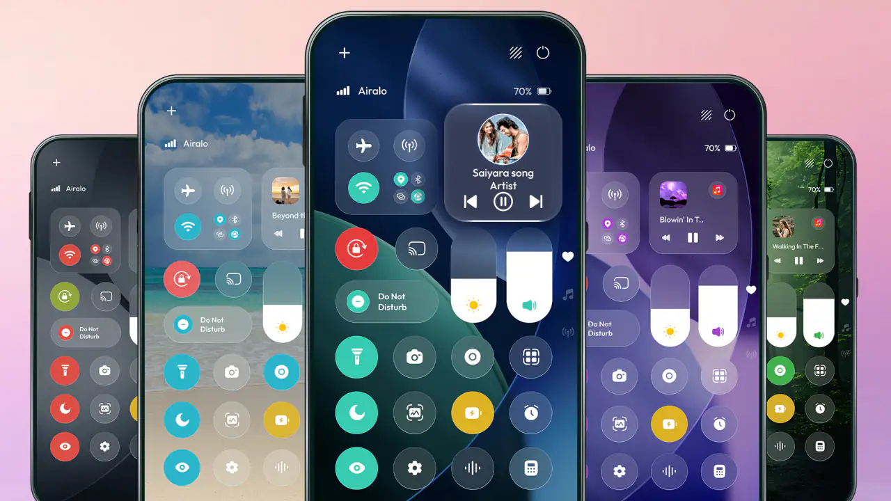 iOS Control Center - Panel screenshot 1