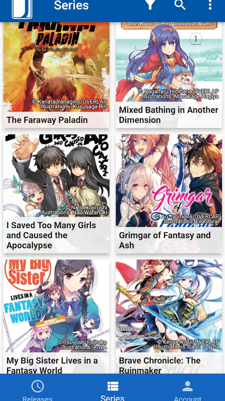J-Novel Club screenshot 1