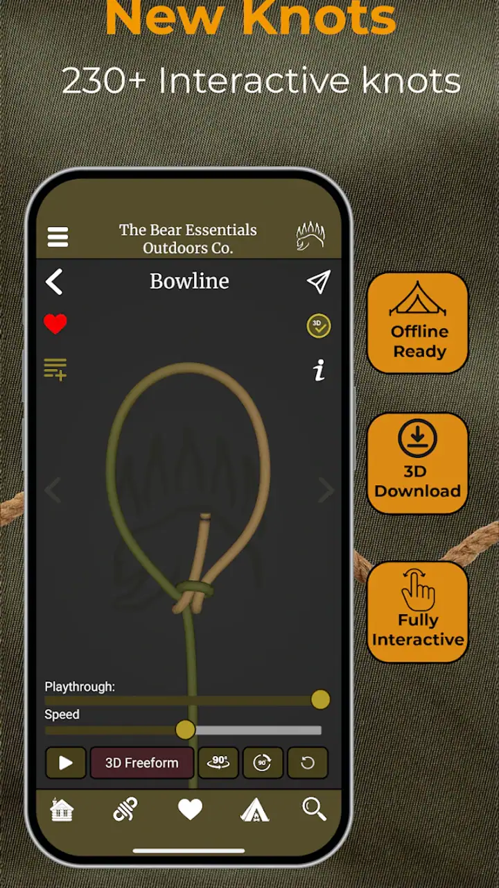Knot IQ - The Bear Essentials screenshot 1