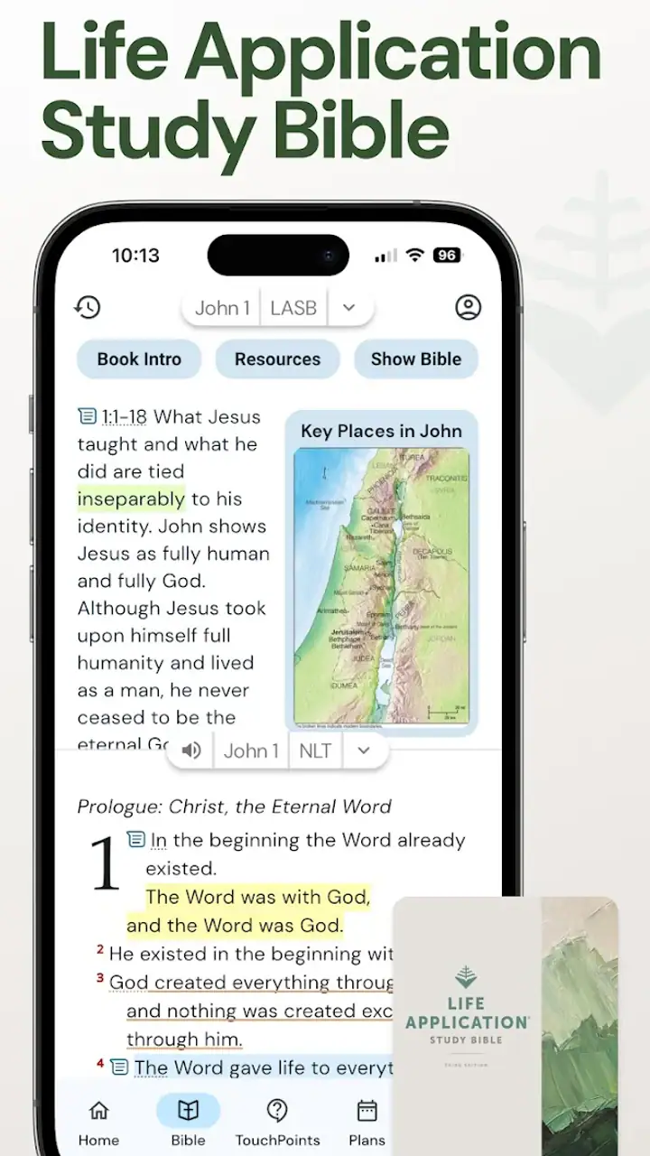 Life Application Study Bible screenshot 1